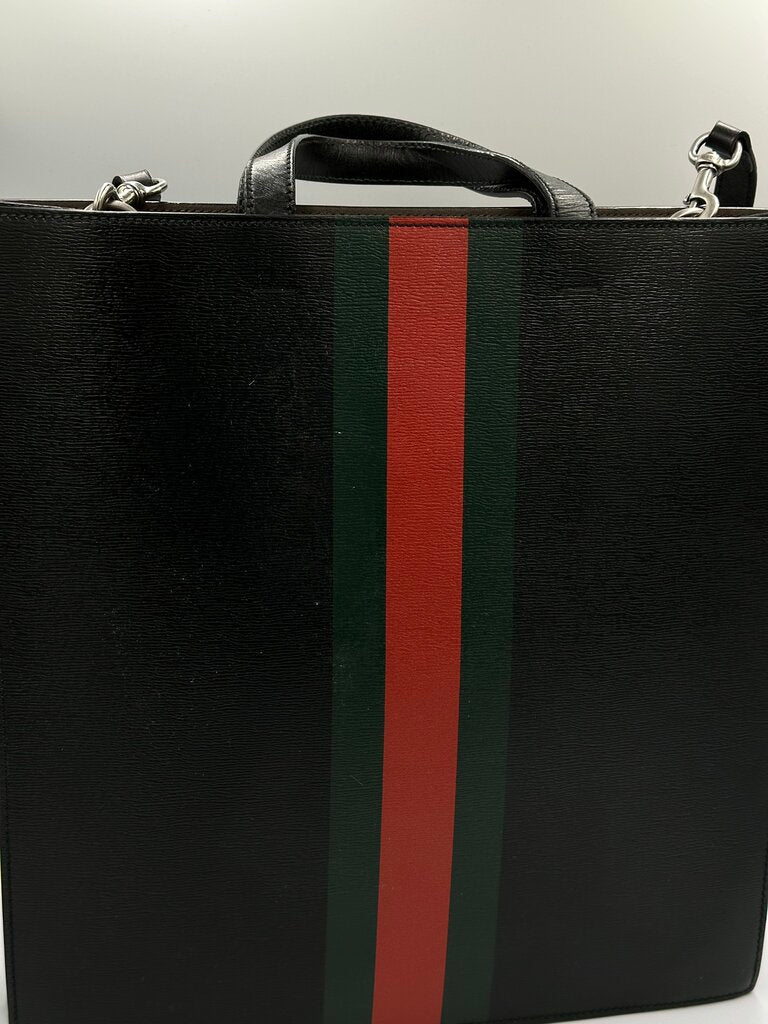Gucci Calfskin Kingsnake Print Tote