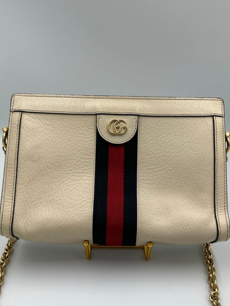 Gucci Ophidia White Shoulder Bag