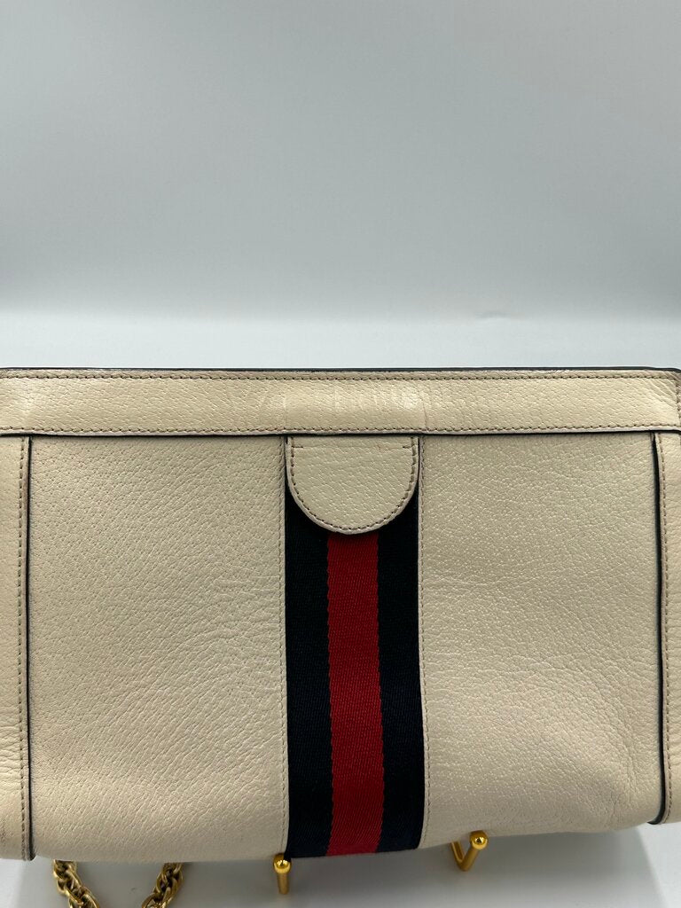 Gucci Ophidia White Shoulder Bag