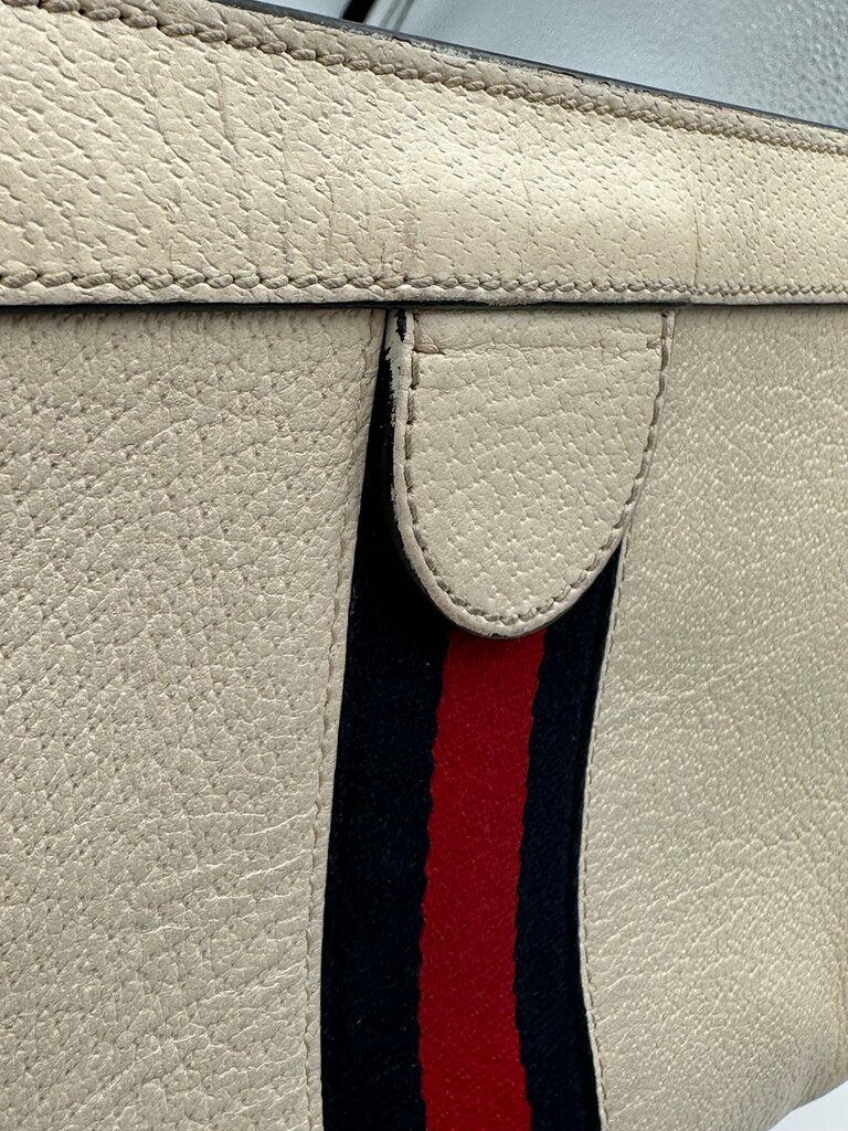 Gucci Ophidia White Shoulder Bag