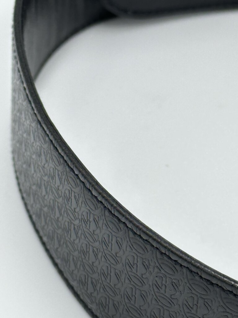 Gucci Vintage Round G Buckle Leather Belt 65/26