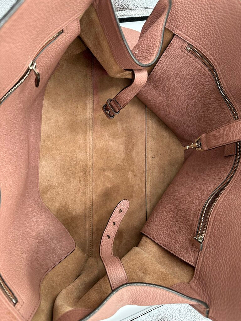 Guci Jackie Old Rose Soft Leather Tote