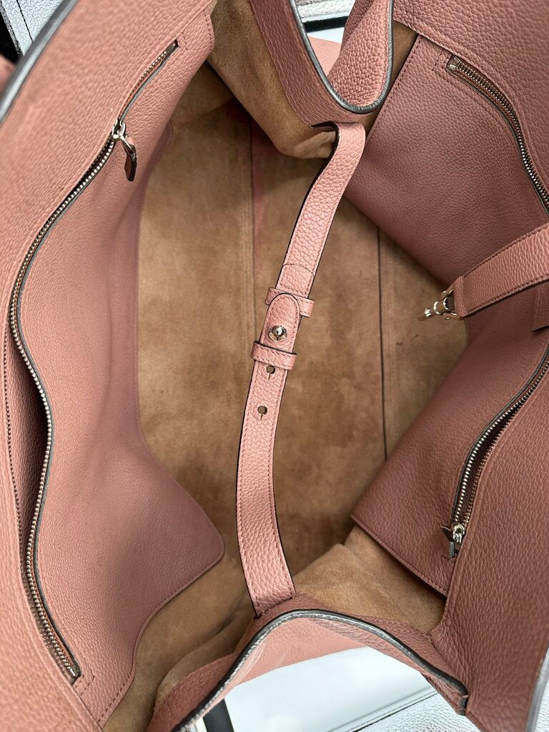 Guci Jackie Old Rose Soft Leather Tote