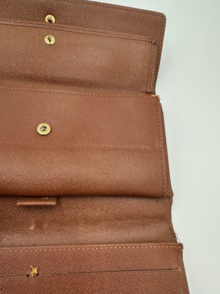 Louis Vuitton Monogram Canvas Porte Tresor International Wallet