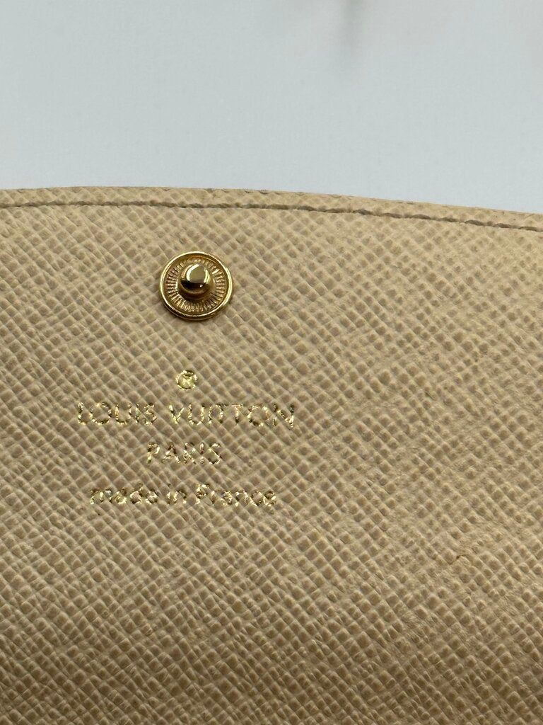 Louis Vuitton Emilie wallet in Damier Azur canvas