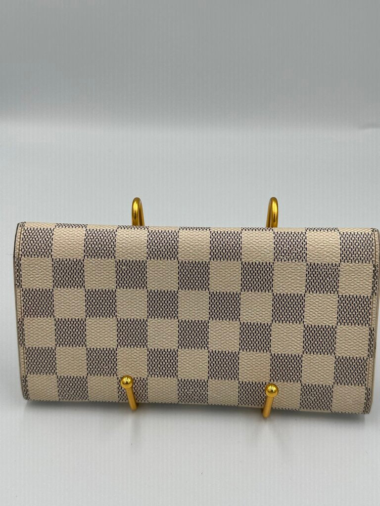 Louis Vuitton Emilie wallet in Damier Azur canvas