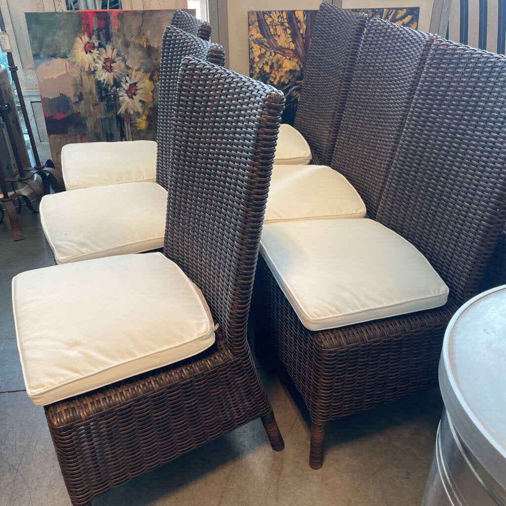Pottery Barn Torrey Dining Chairs - Set of 6 - 20X22X39.5H