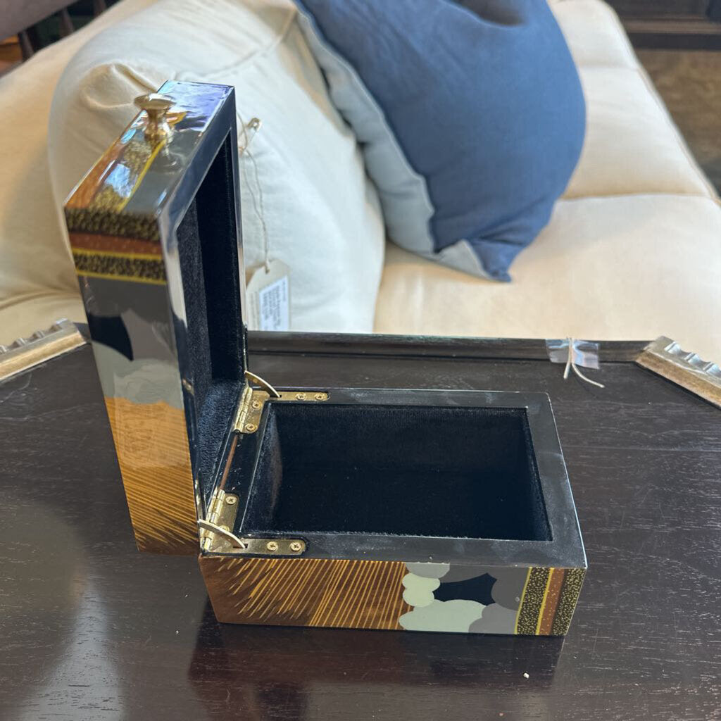 Wings Of Victory Laquered Jewlery Box