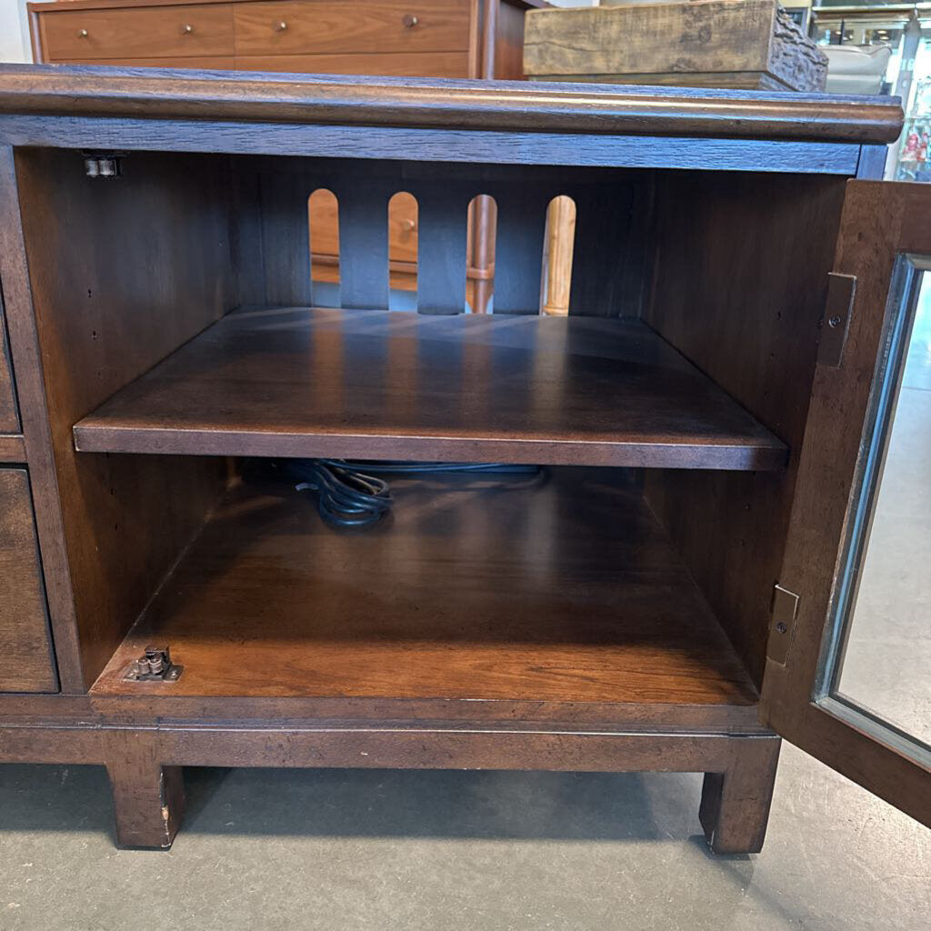 Ethan Allen Hawke Media Cabinet - 60X24X24H