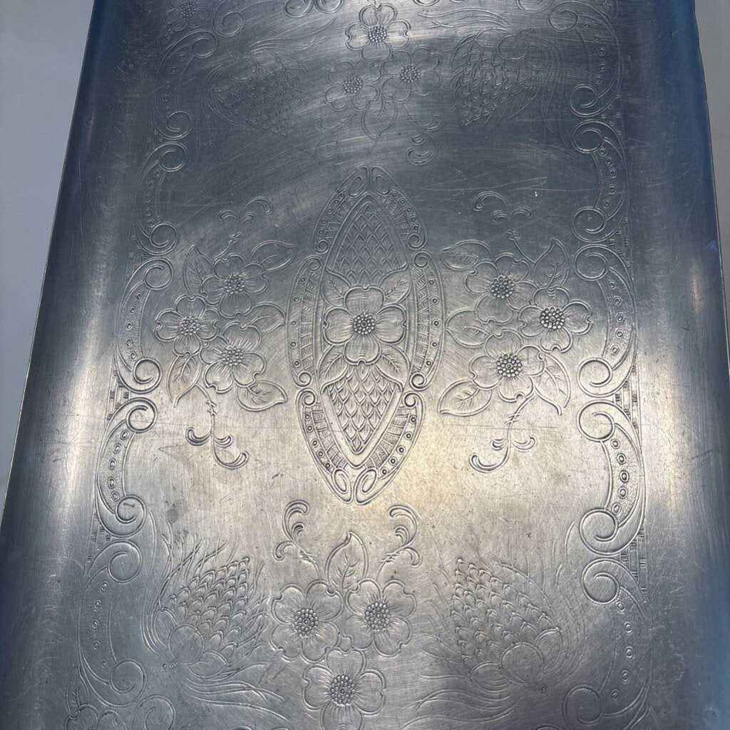 Vintage Rectangular Everlast Aluminum Tray- 23.5X12.5X2