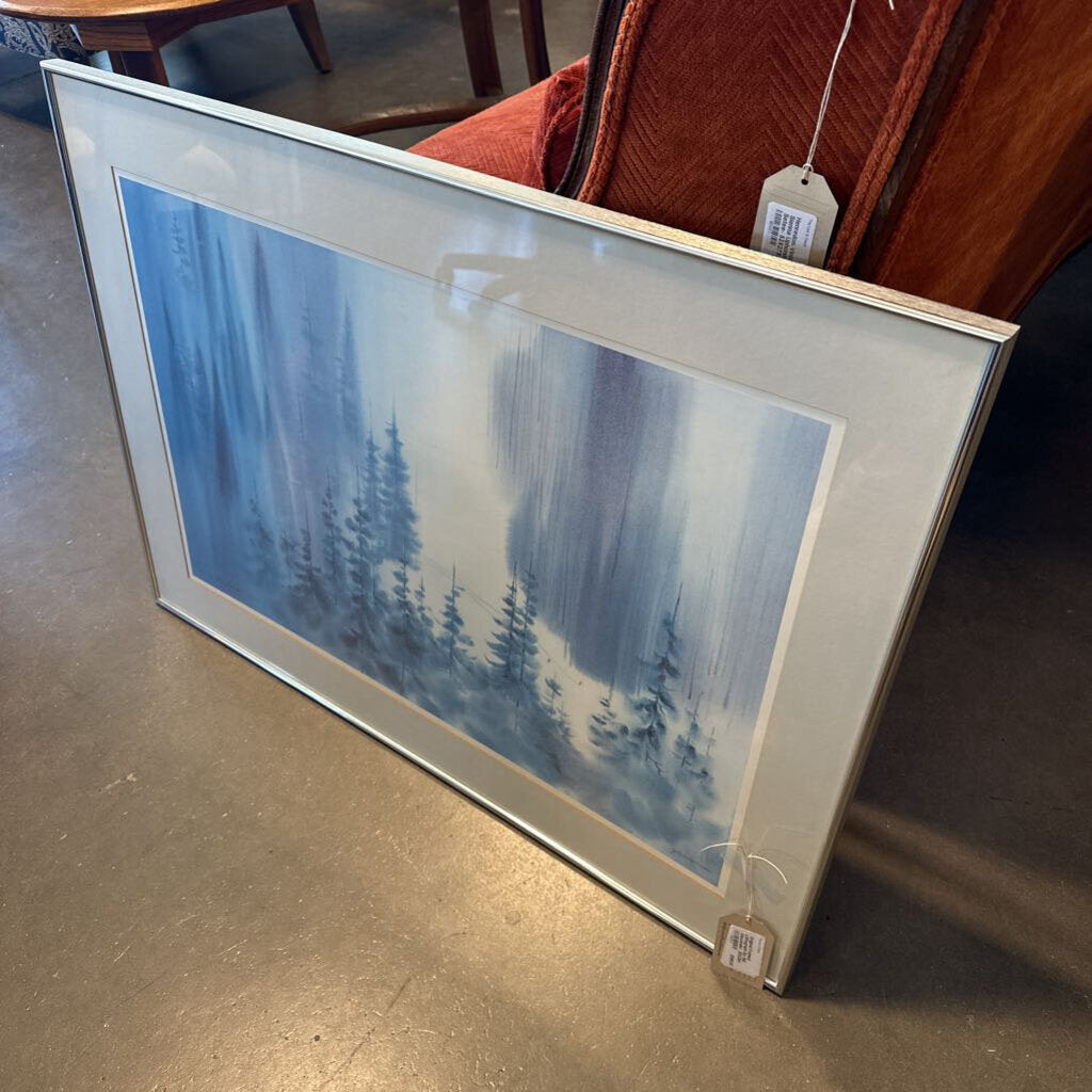 Original Framed Lithograph By Bill Alexander- 36X26H