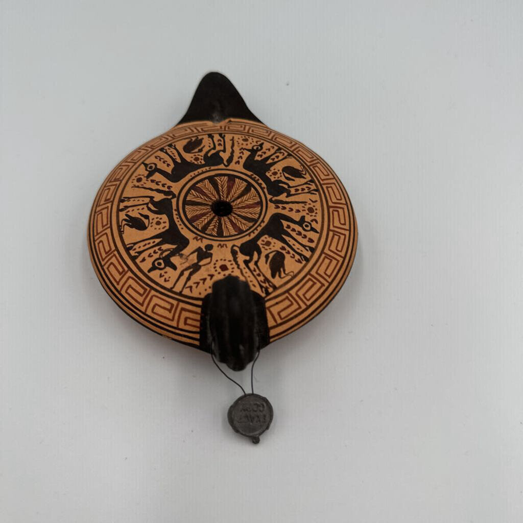 Greek Incense Holder- 5X3.75X2