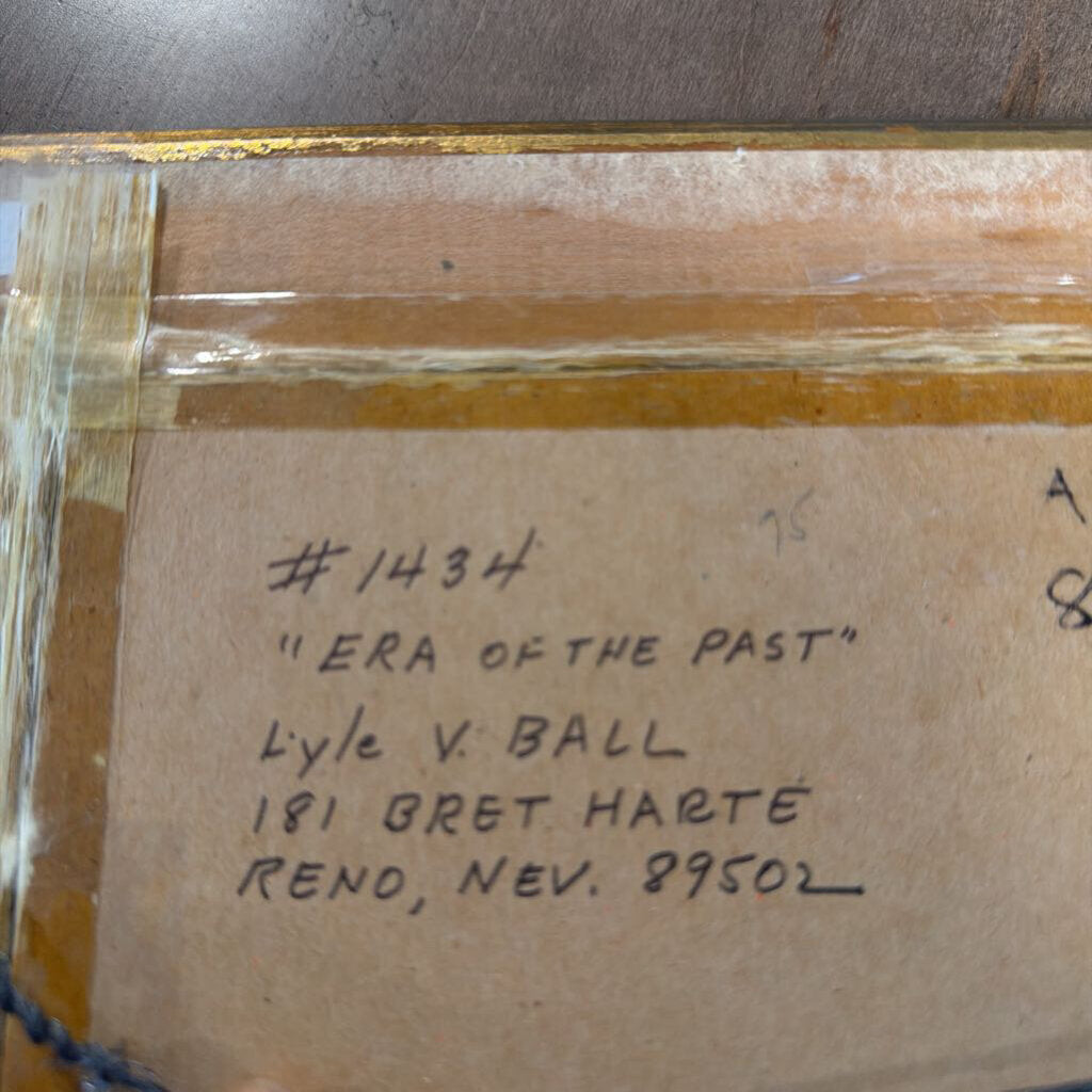 Era of the Past by Lyle V. Ball - Print - 16X1.5X12H