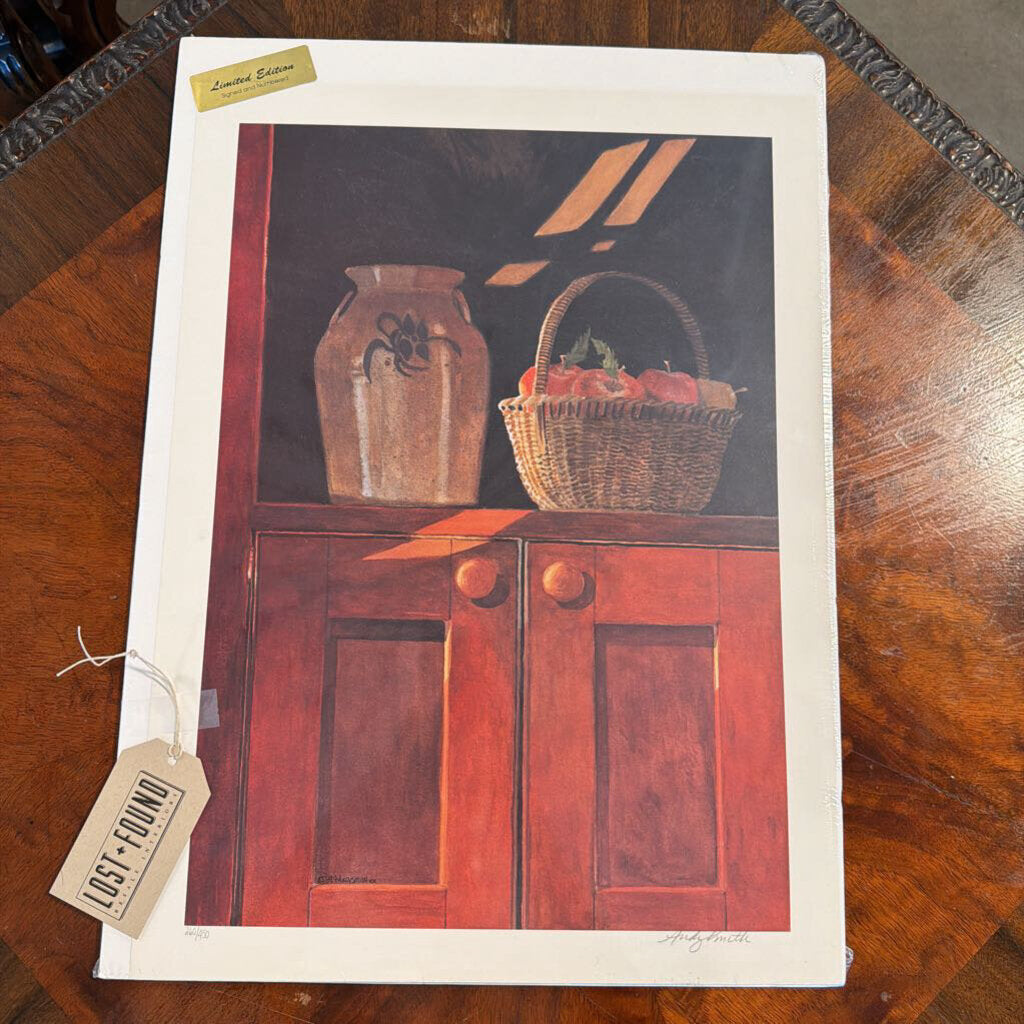 One A Day by Andy Smith Signed Print - 14X.5X19H