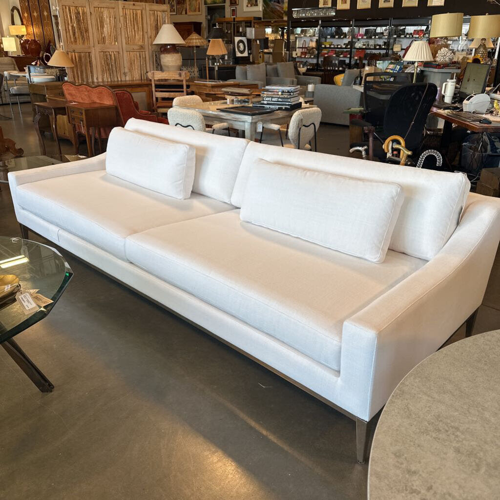 Restoration Hardware Italia Track Arm Sofa - 108X45X27