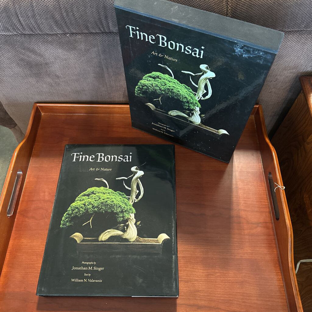 Fine Bonsai/Art & Nature W/Cloth Slipcase - 12X16X3H