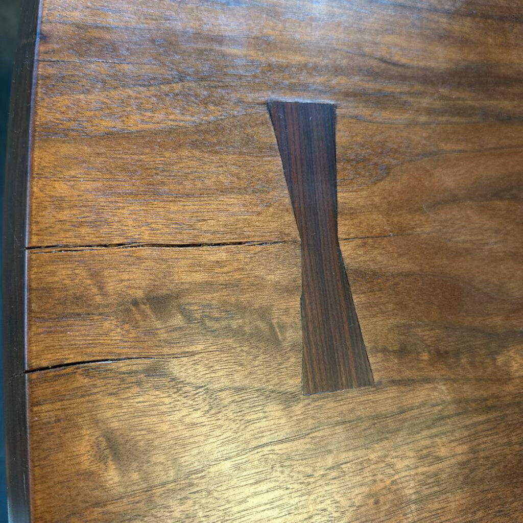 Live Edge Walnut Slab Desk/Table by Jeffrey Greene-57X37X30.5H