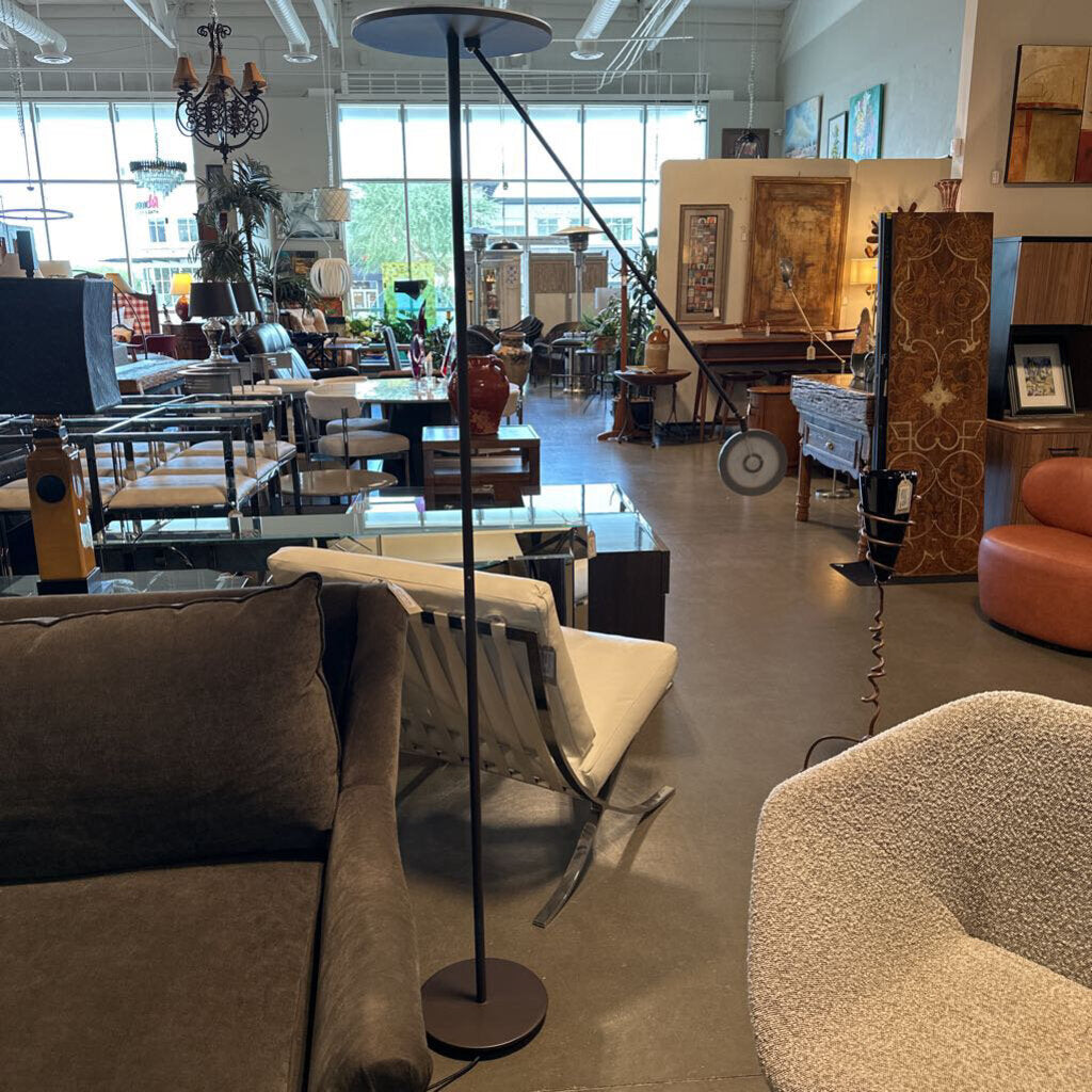 Holtkoetter Bronze Floor Lamp W/ Extension- 12.5X73H