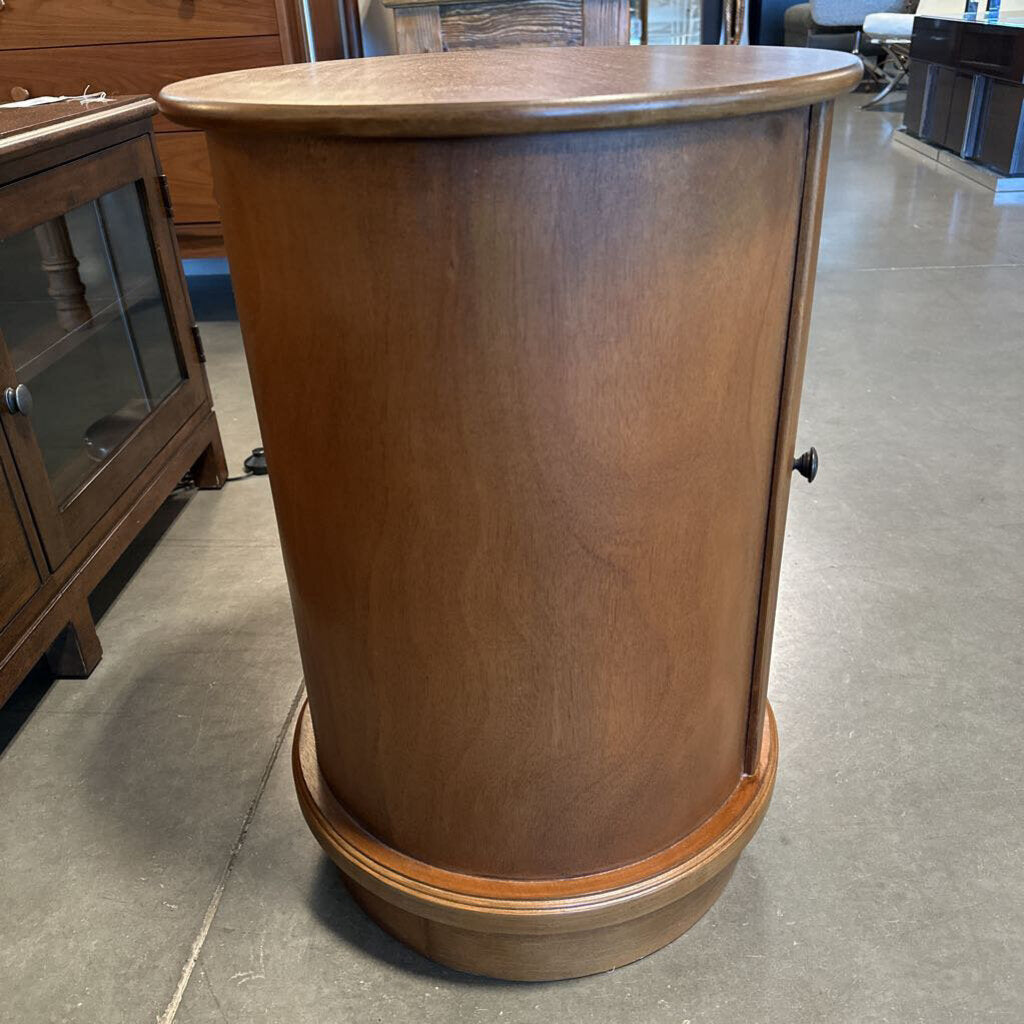 Hidden Treasures Concrete Round Coffee Table- 30X16.5H