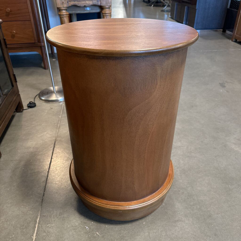 Hidden Treasures Concrete Round Coffee Table- 30X16.5H