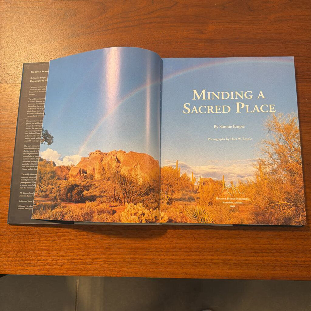 Minding A Sacred Place By Sunnie Empire- 10X12H