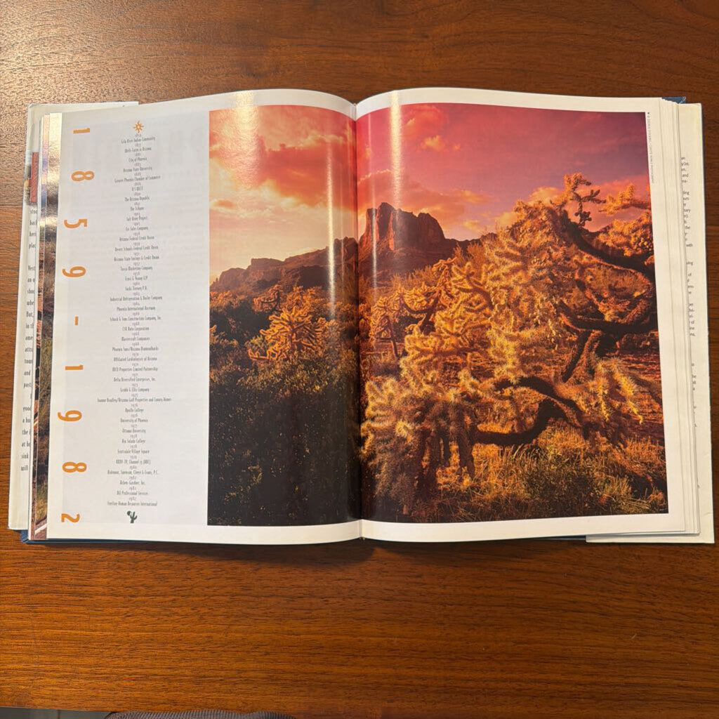 Greater Phoenix The Desert in Bloom By Hugh Downs- 9.5X12H