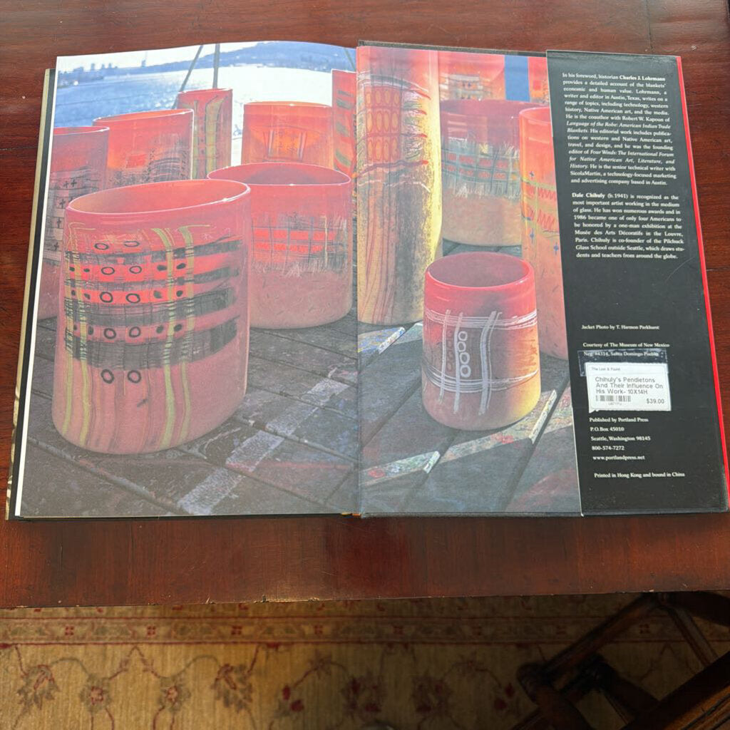 Chihuly's Pendletons And Their Influence On His Work- 10X14H