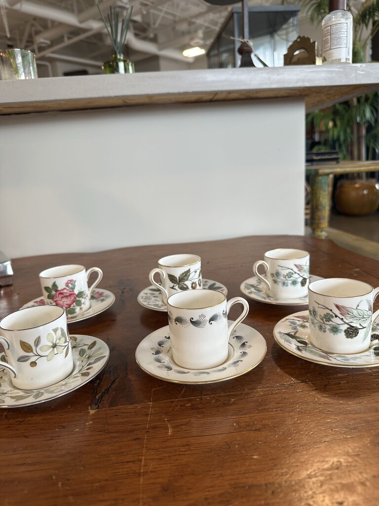 Wedgwood Cup & Saucer- Set Of 6