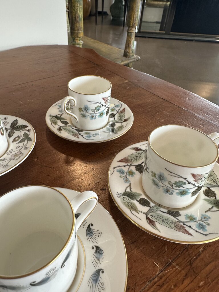 Wedgwood Cup & Saucer- Set Of 6