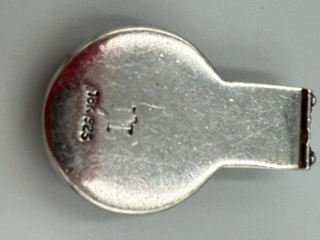John Hardy Sterling Silver and 18K Gold Dot Jaisalmer Pendant