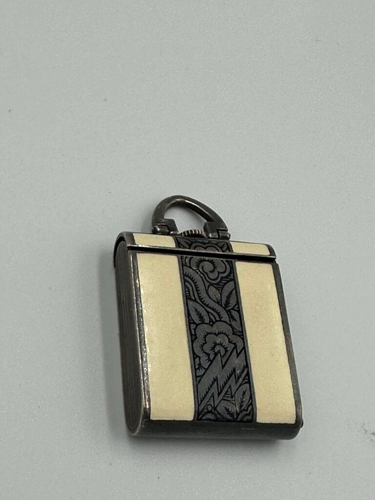 Prisma Art Deco 935 Silver Purse Watch