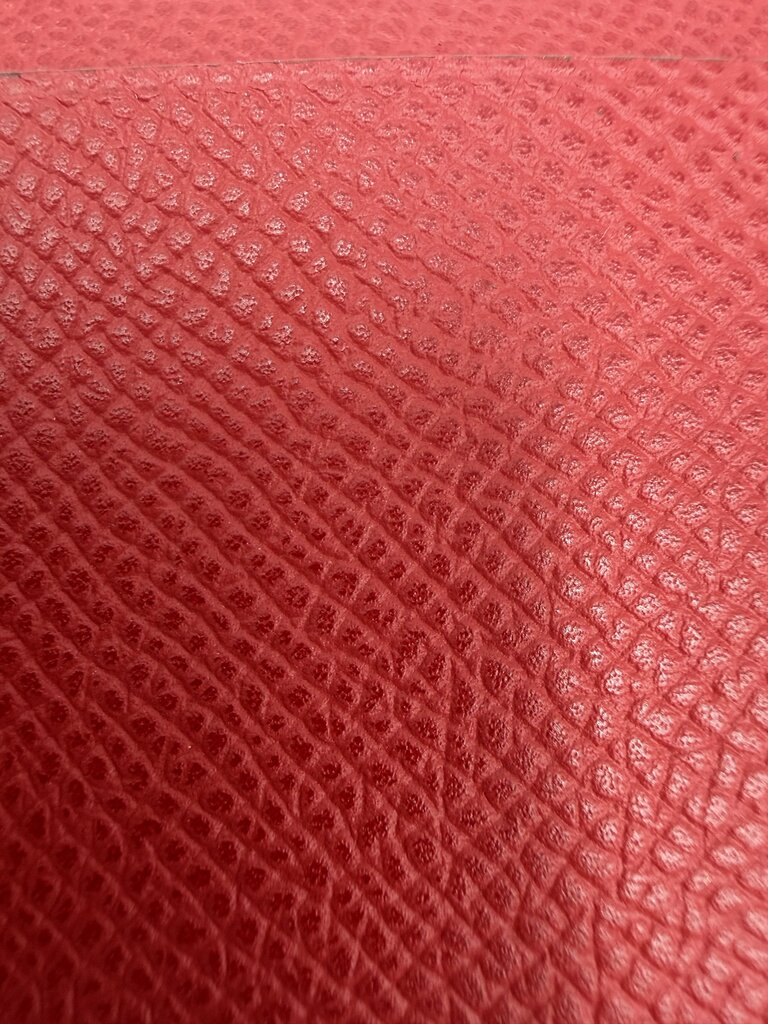 Hermes Red Leather Card Case