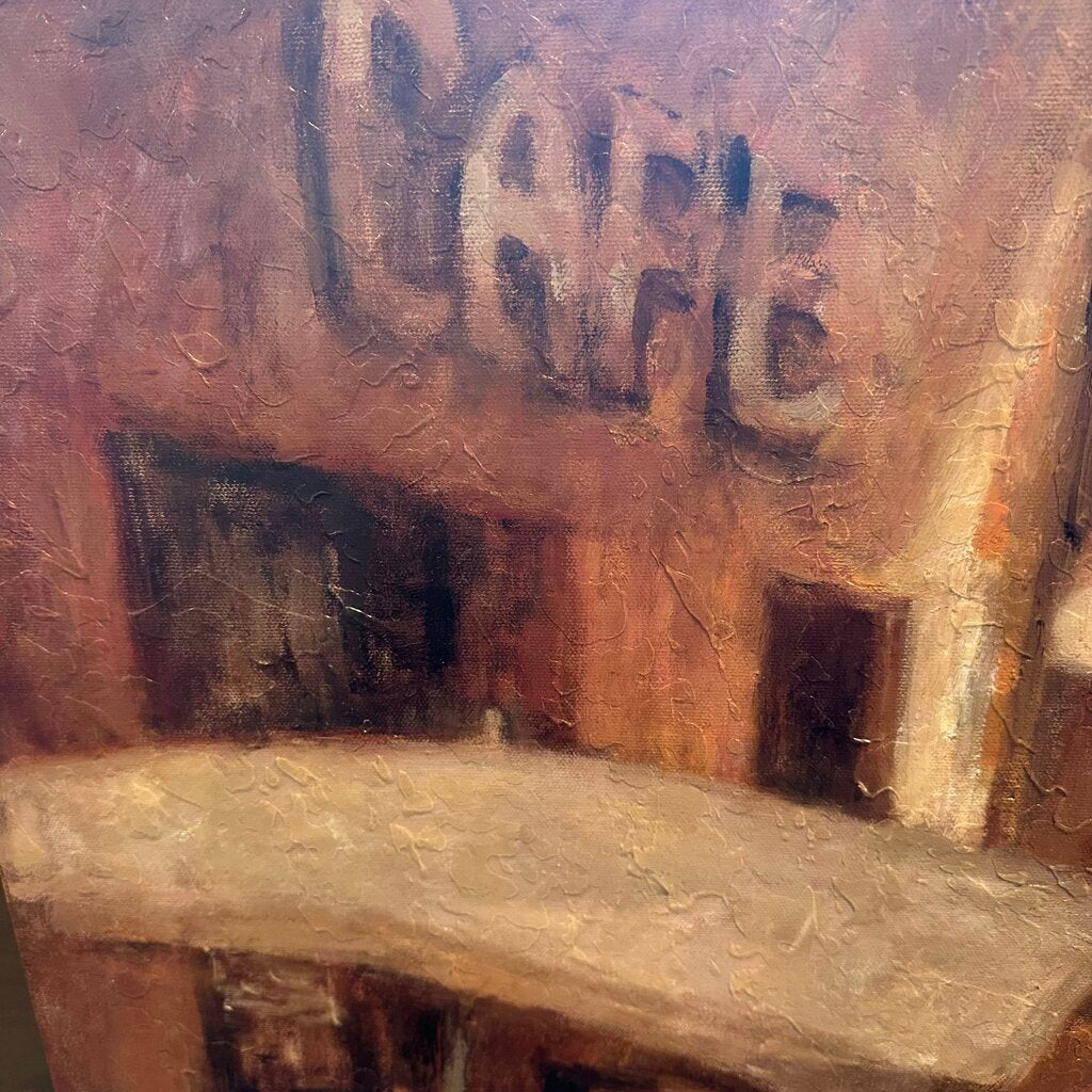 Cafe De Provance By Leonard Wren - 48X1.5X36H