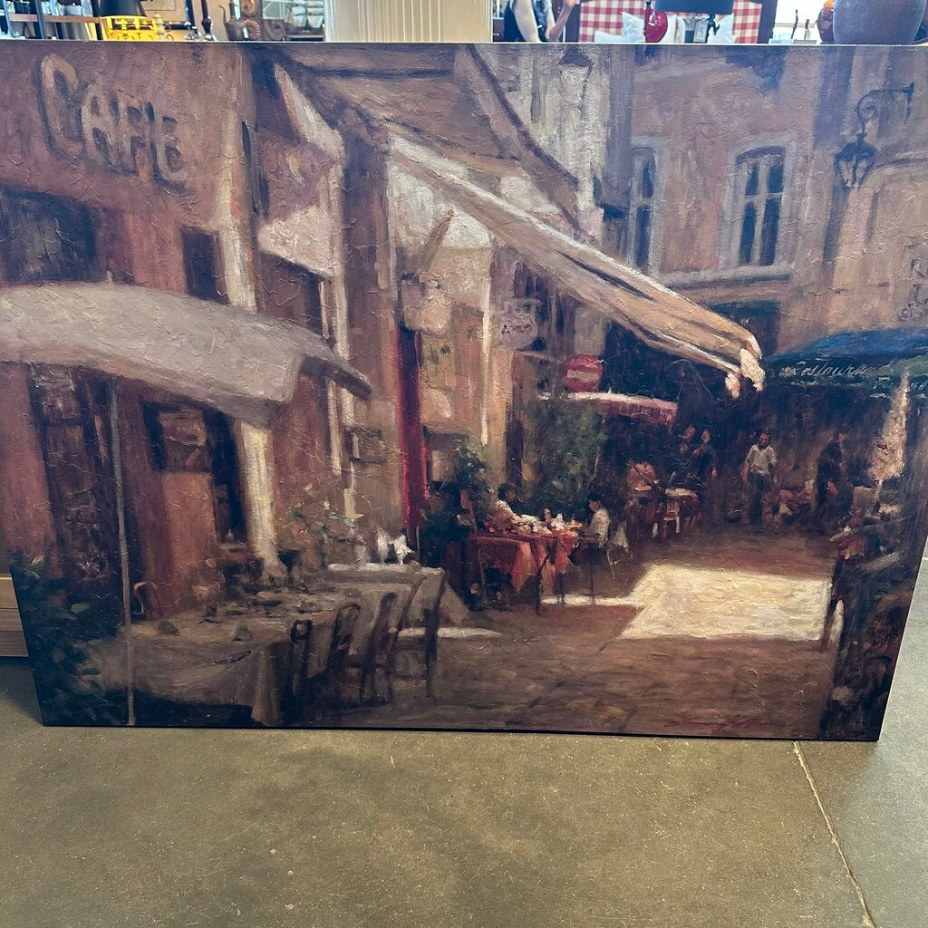 Cafe De Provance By Leonard Wren - 48X1.5X36H