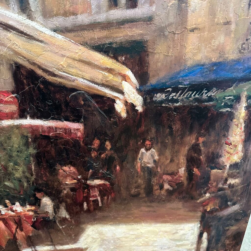 Cafe De Provance By Leonard Wren - 48X1.5X36H
