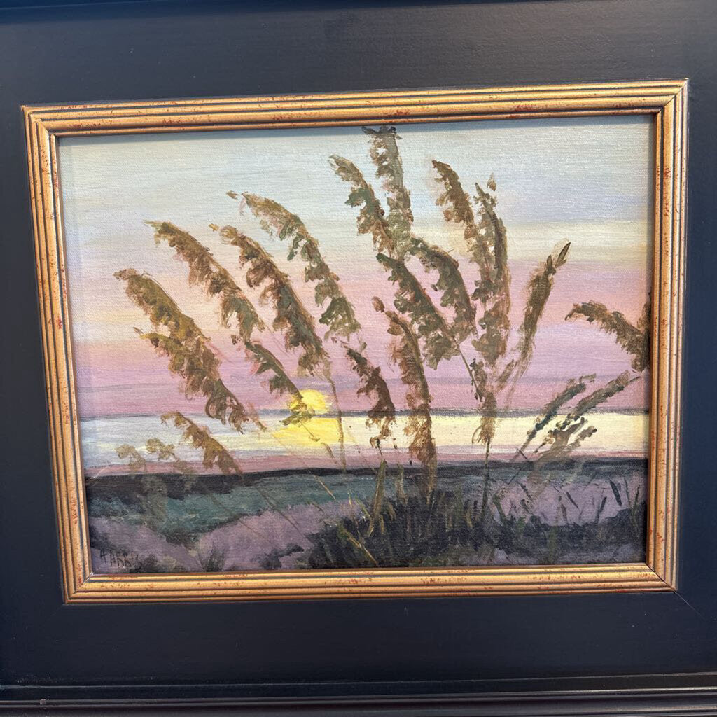 Orginal Framed Art By Harris- 20.5X18H