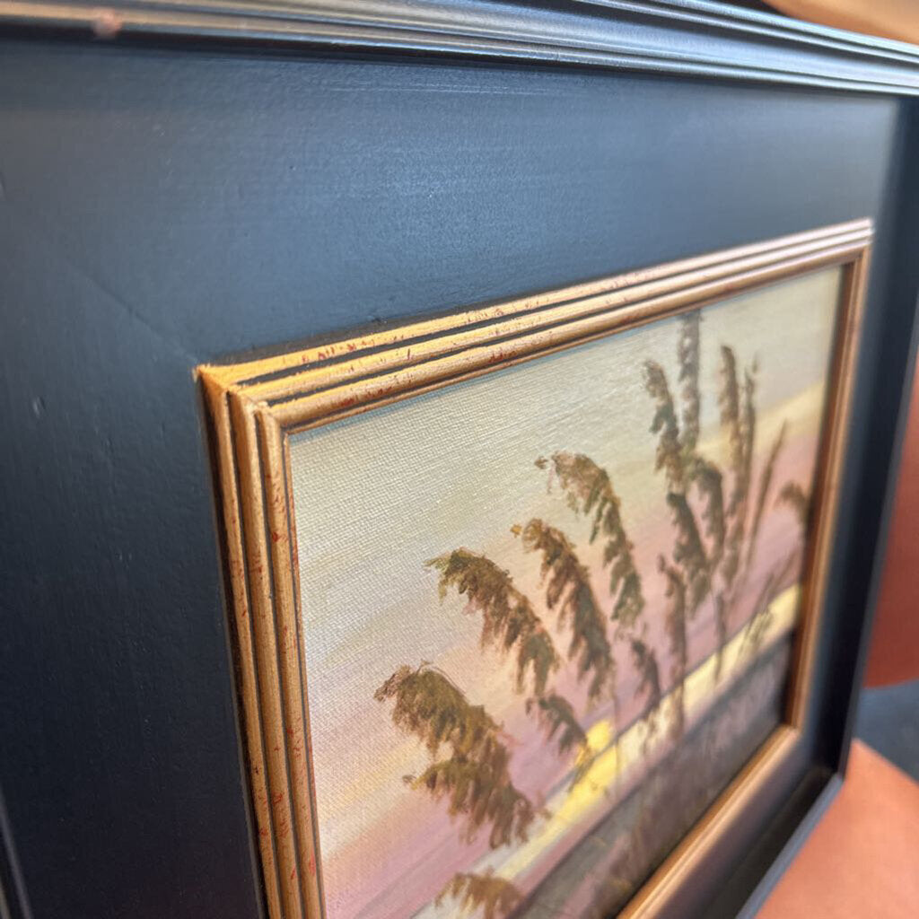 Orginal Framed Art By Harris- 20.5X18H