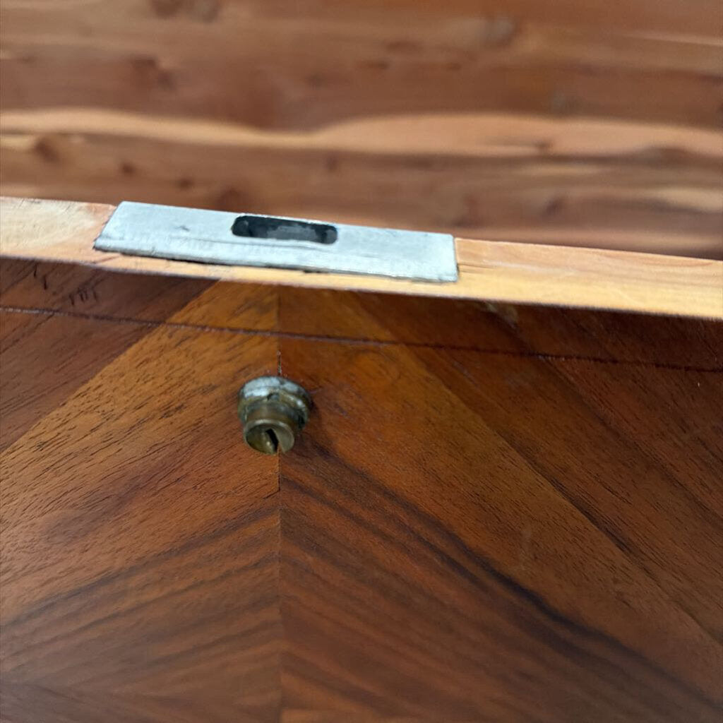 1937 Art Deco Lane Waterfall Cedar Chest - 48x19x17H