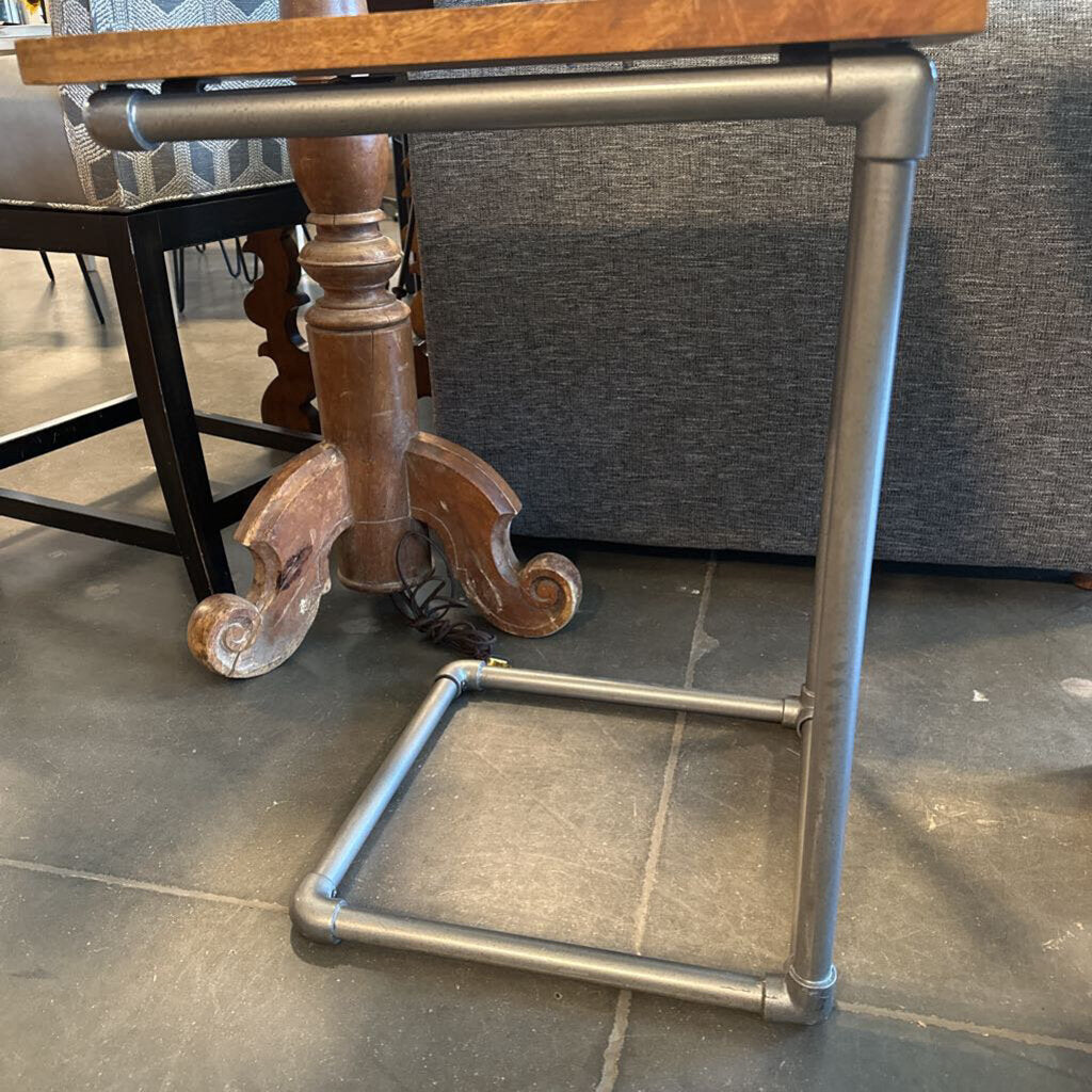 West Elm Faceted Side Table - 12X12X20.5H
