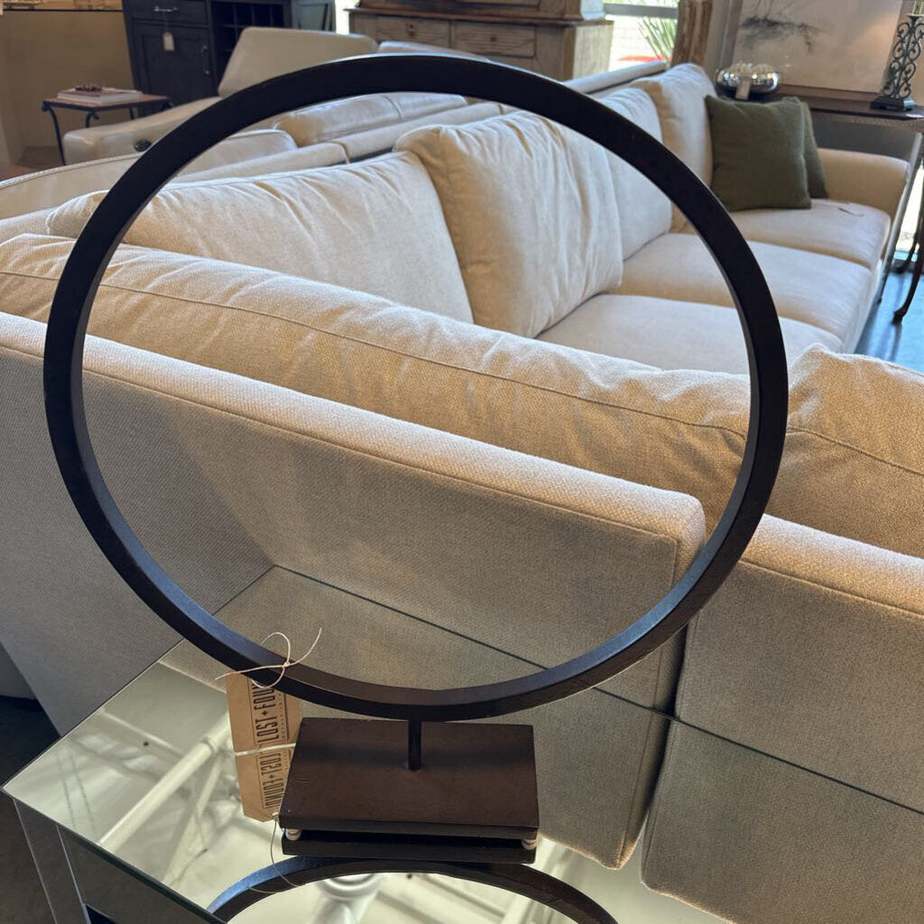 Crate & Barrel Circlet Stand - 16X3.5X19