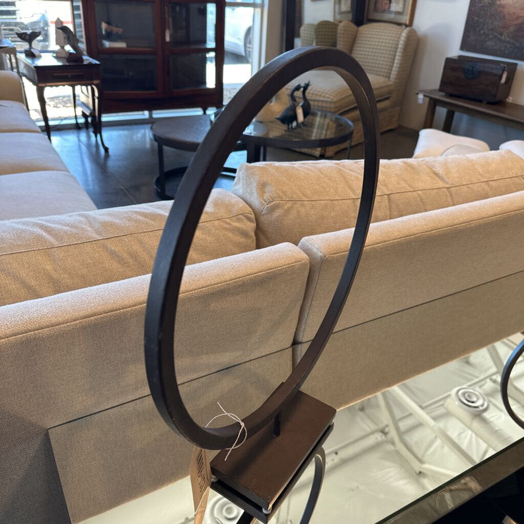 Crate & Barrel Circlet Stand - 16X3.5X19
