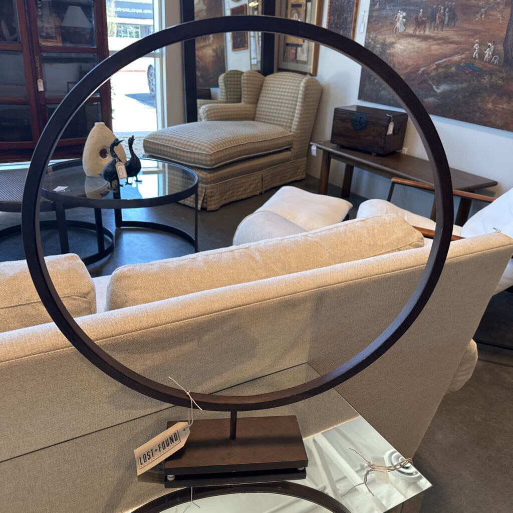 Crate & Barrel Circlet Stand - 20X3.5X23