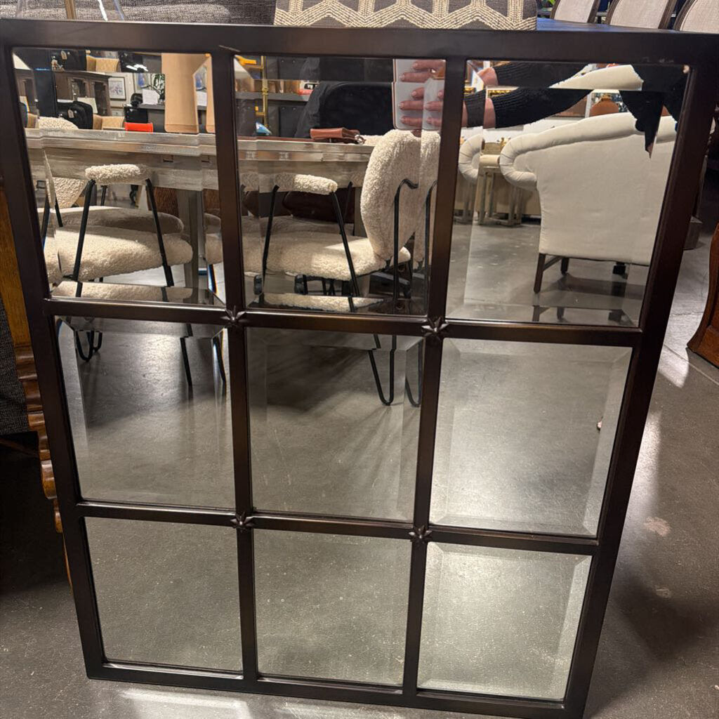 Pottery Barn Egan Paneled Mirror- 28X34H