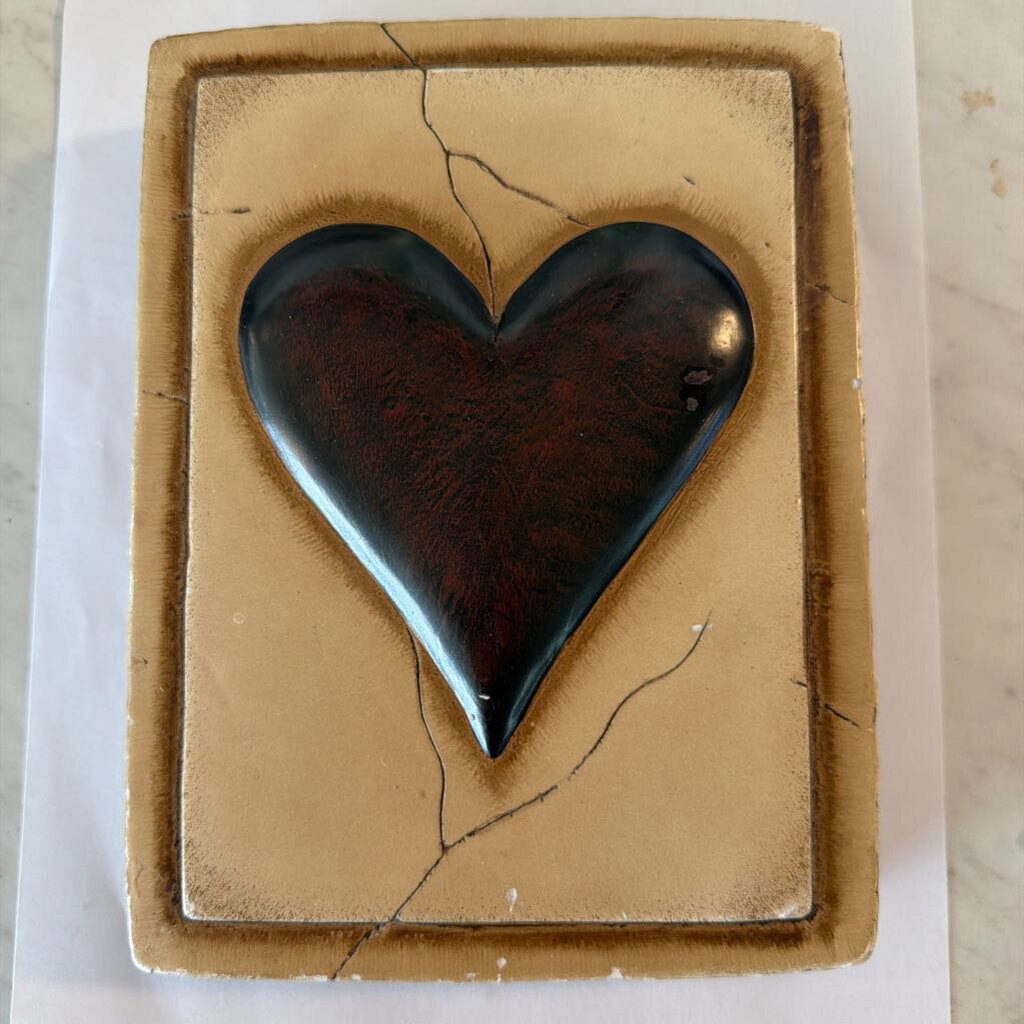 Sid Dickens Vintage Heart Memory Block- 8X6