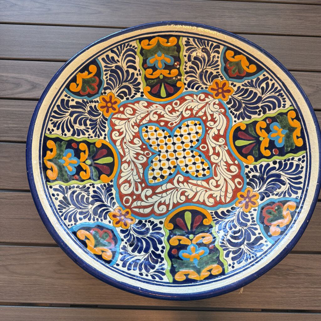 Becerra Talavera Plate- 20"