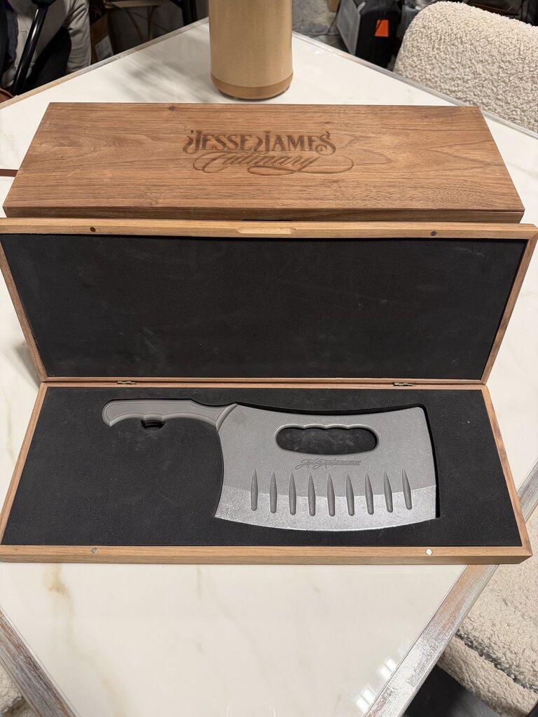 Jesse James Culinary "El Diablo" Master 5 pc. Set W/ Knife Stand - AS IS