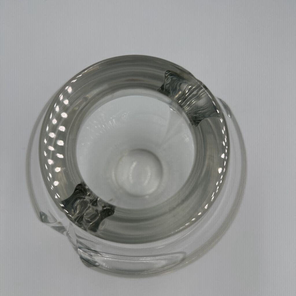 Cristal St. Louis France Heavy Universe Vase- 6.5X6.5X8.5H