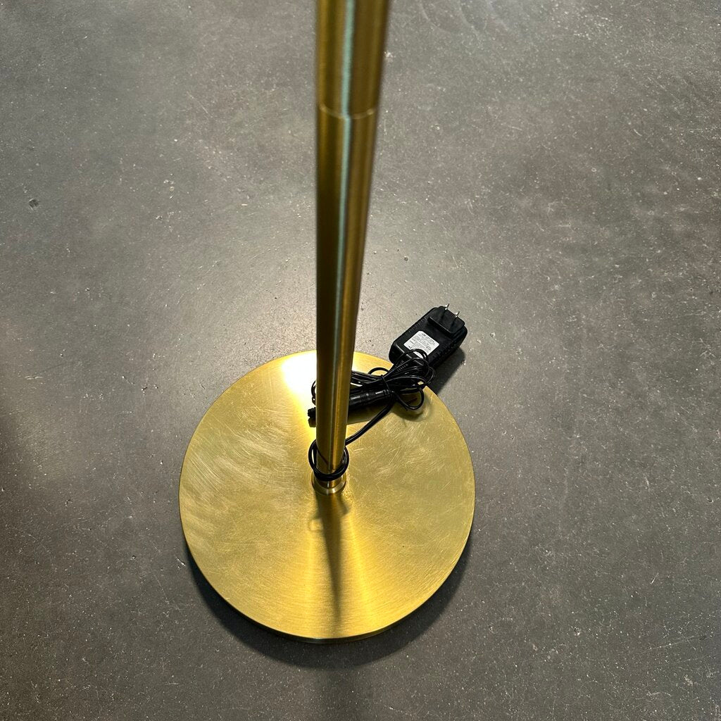 Holtkotter OB-FL050D Brass Adjustable Floor Lamp- 24X10X51H