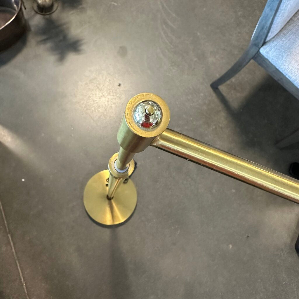 Holtkotter OB-FL050D Brass Adjustable Floor Lamp- 24X10X51H