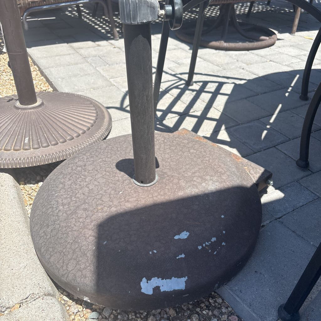 Rust Round Umbrella Stand